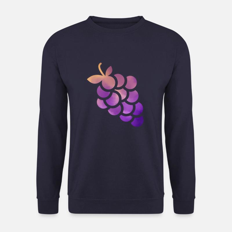 grape - Unisex Sweatshirt - navy