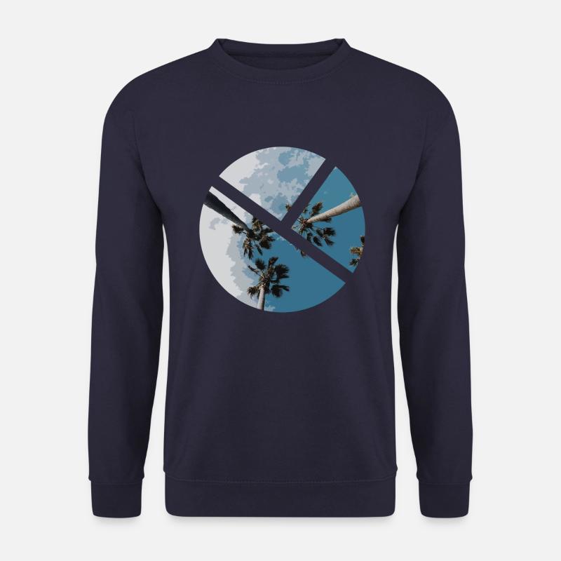 Palm tree - Unisex Sweatshirt - navy