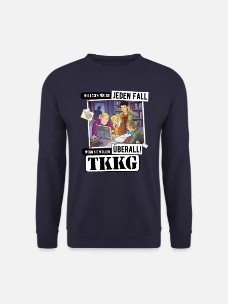 TKKG Titelmusik Wir Lösen Für Sie Jeden Fall - Unisex Pullover - Navy