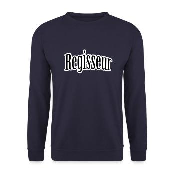 Regisseur - Unisex Pullover - Navy - Vorne - Alina (178cm) & Michal (187cm)