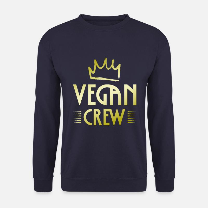 Vegan Crew - Unisex Sweatshirt - navy