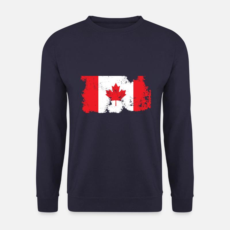 Canada Canada maple leaf flag - Unisex Sweatshirt - navy