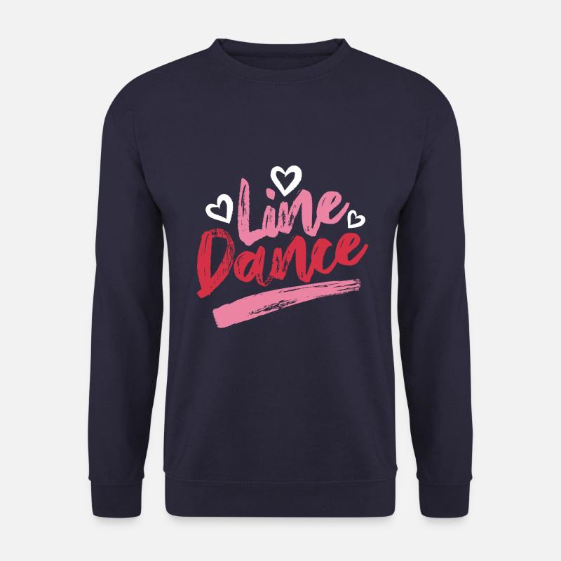 Linedance Linedancing Country Fan - Gift - Unisex Sweatshirt - navy