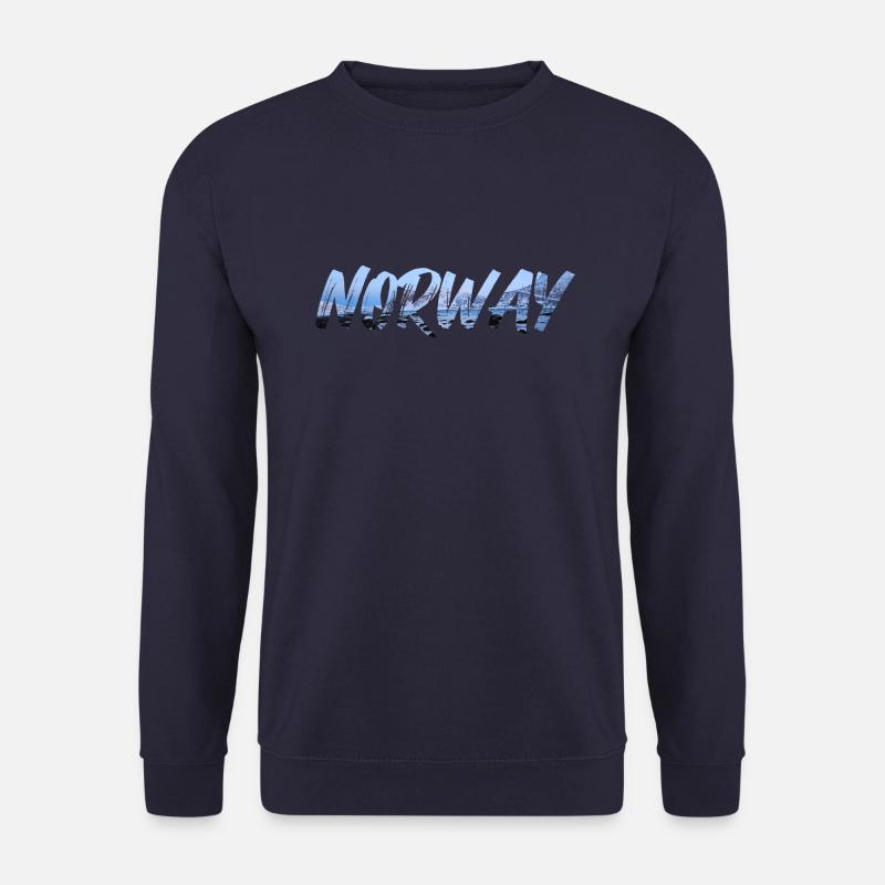 Norway Mountain - Unisex Pullover - Navy
