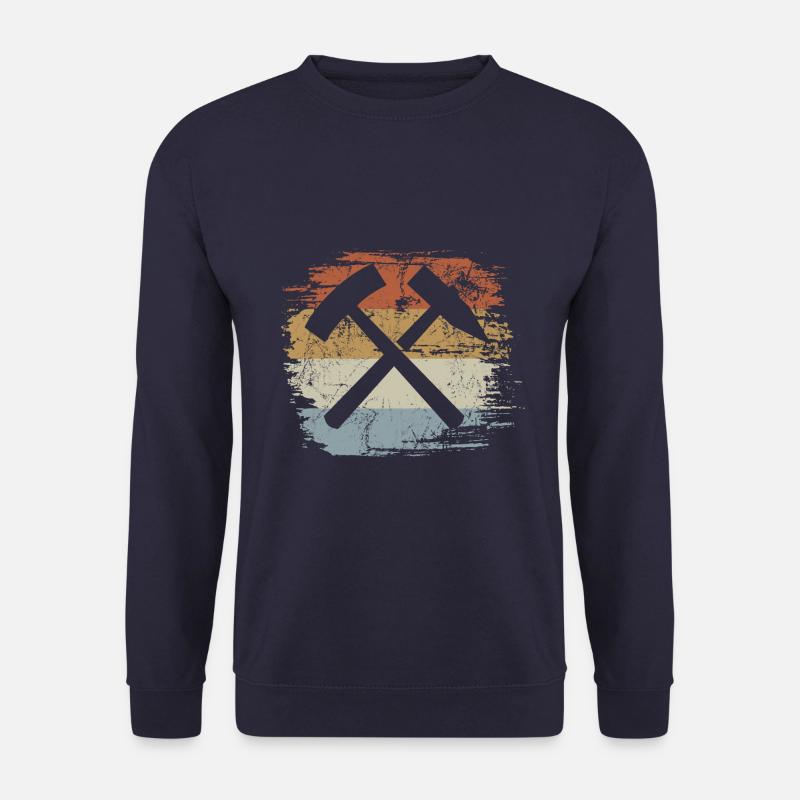 Bergbau - Glück auf - Schacht - Kohlegrube - Unisex Pullover - Navy