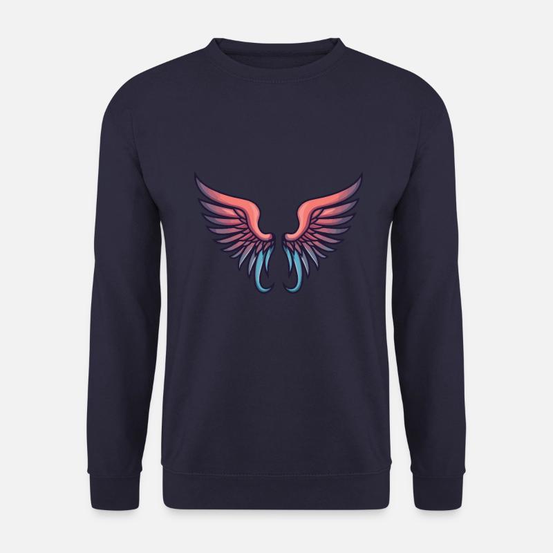 Wings Icon - Unisex Sweatshirt - navy