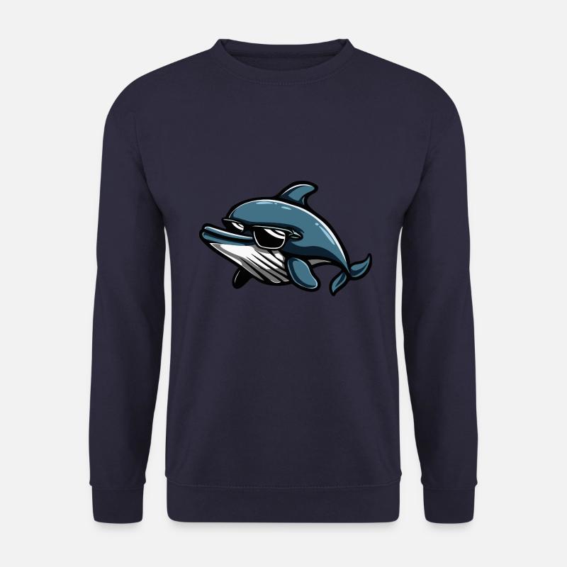 Wal Cool Tier - Unisex Pullover - Navy