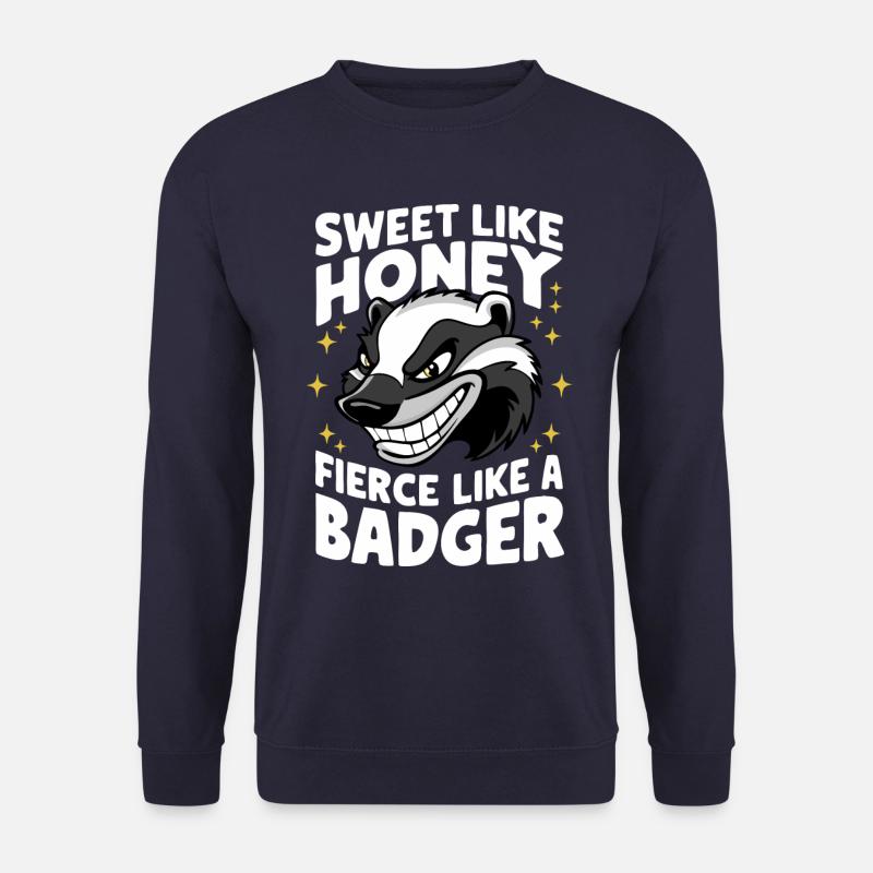 Badger Honey Badger Animal - Unisex Sweatshirt - navy