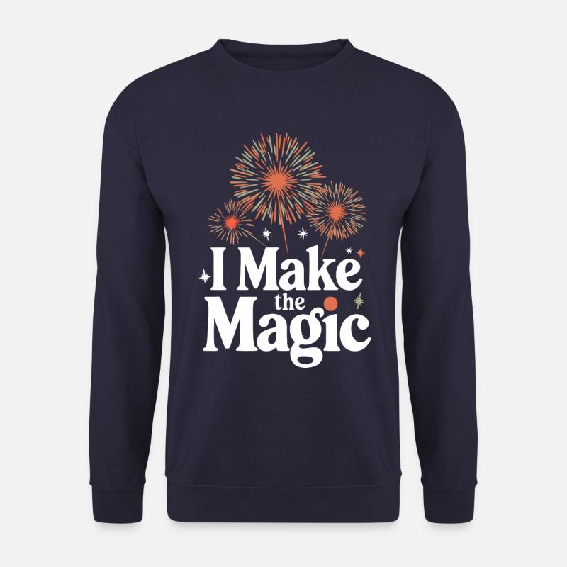 Pyrotechnie Feux d’artifice Pyrotechnie - Sweat-shirt Unisexe - marine