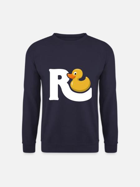 Rente Ente Schwung - Rentner Ruhestand Pension - Unisex Pullover - Navy