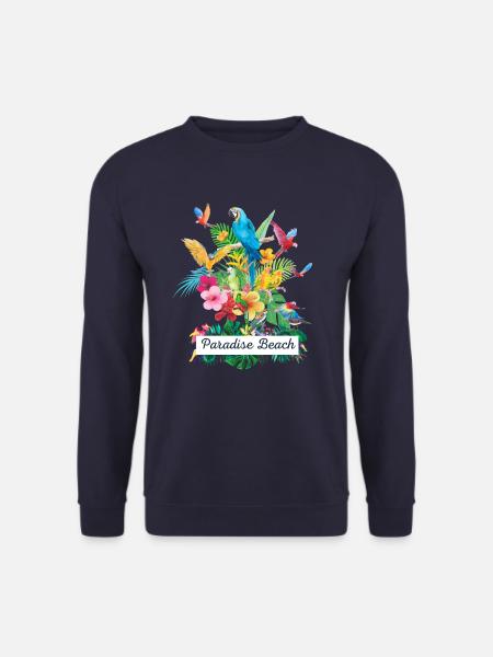 Paradise Beach - Unisex Sweatshirt - navy