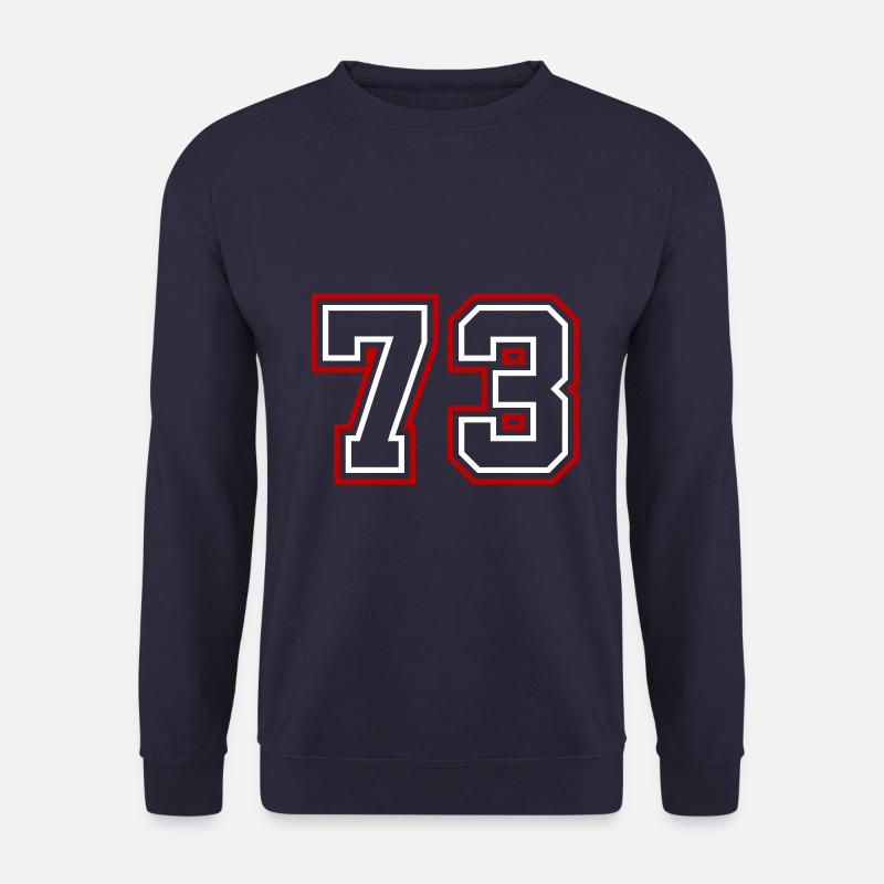 73 Zahl nummer - Unisex Pullover - Navy