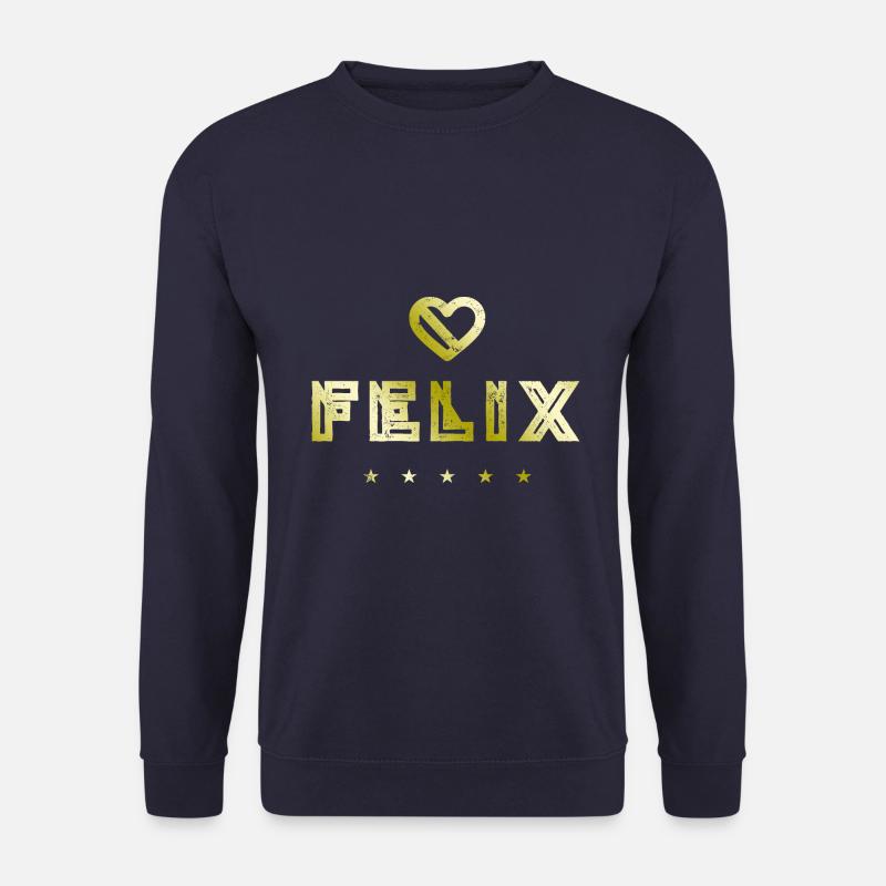 Felix Herz - Unisex Sweatshirt - navy