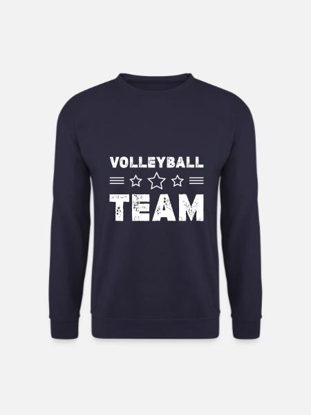 Volleyball Team - Unisex Sweatshirt - navy