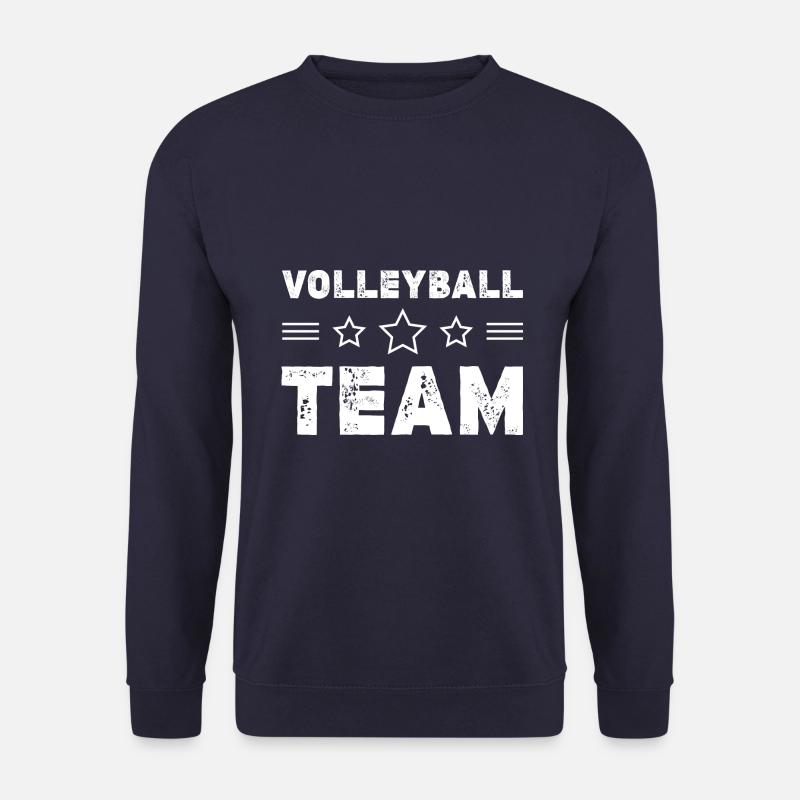 Équipe de volleyball - Sweat-shirt Unisexe - marine
