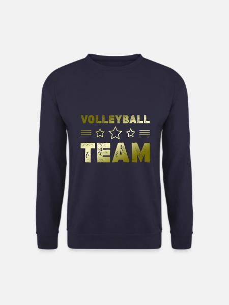 Volleyball Team - Unisex Sweatshirt - navy