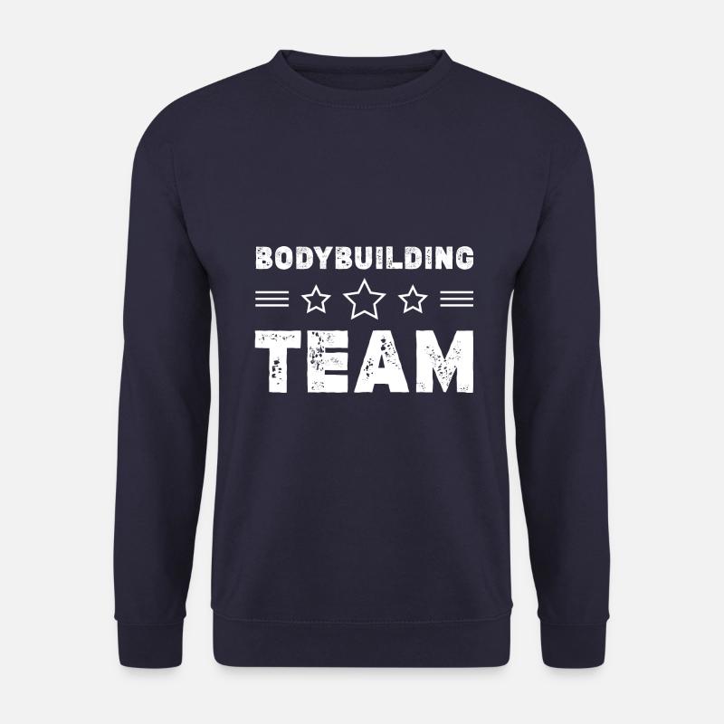 Bodybuilding Team - Unisex Sweatshirt - navy