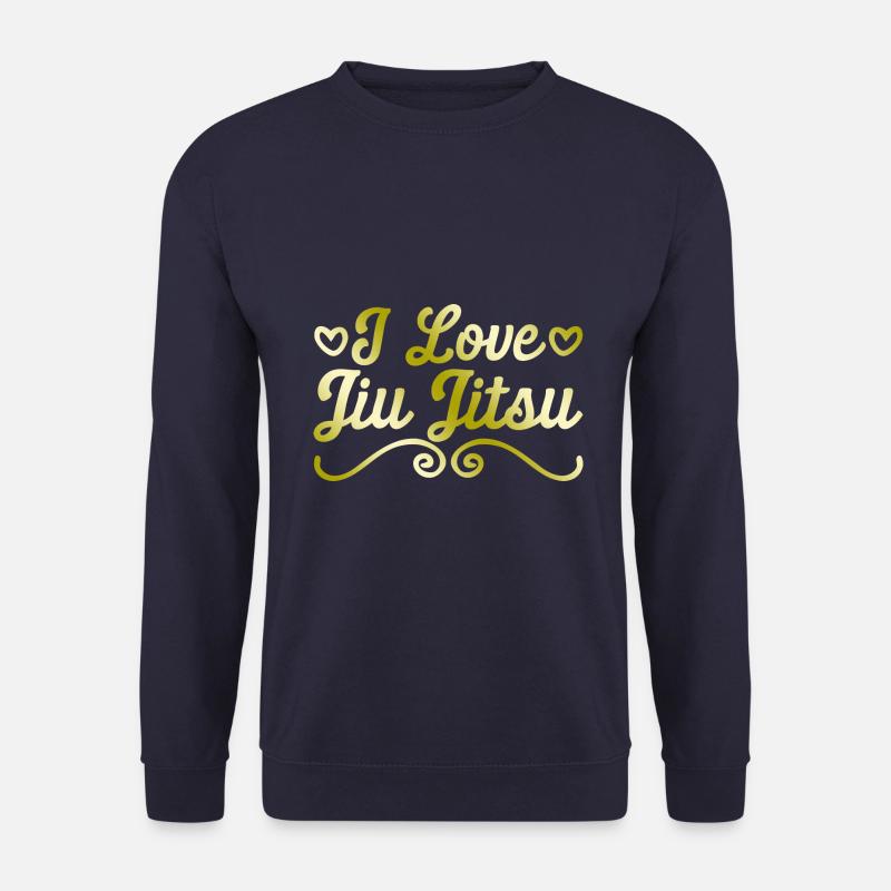 I love Jiu Jitsu - Unisex Sweatshirt - navy