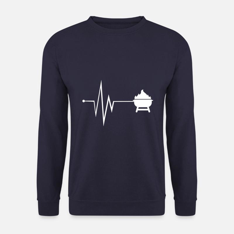 Grill Puls Symbol - Unisex Pullover - Navy