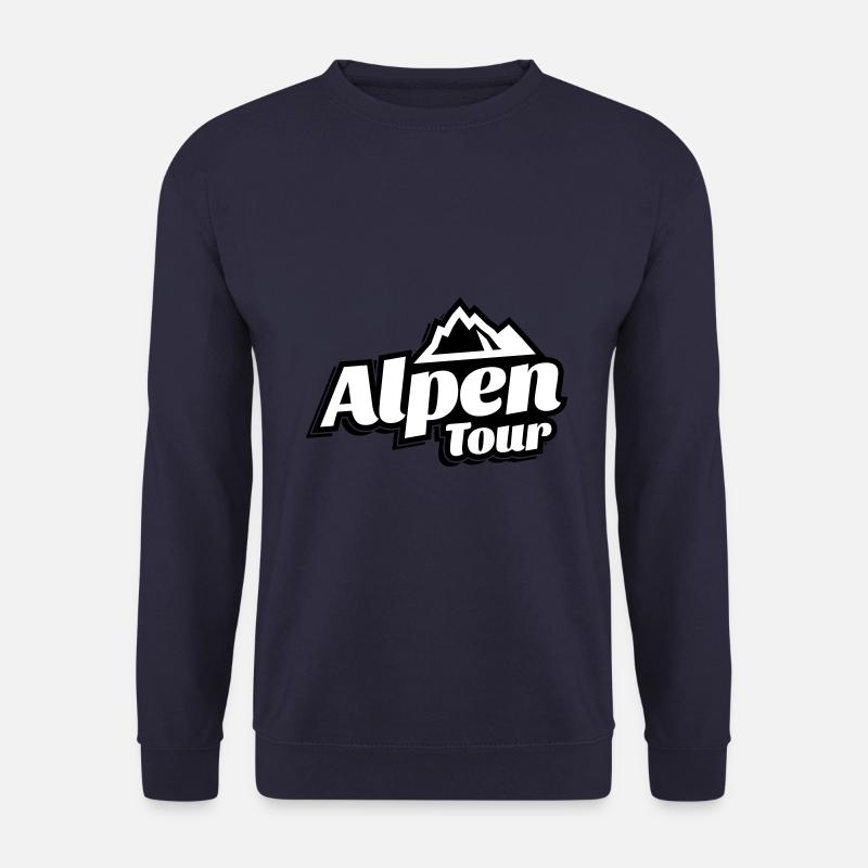 alpen tour - Unisex Pullover - Navy