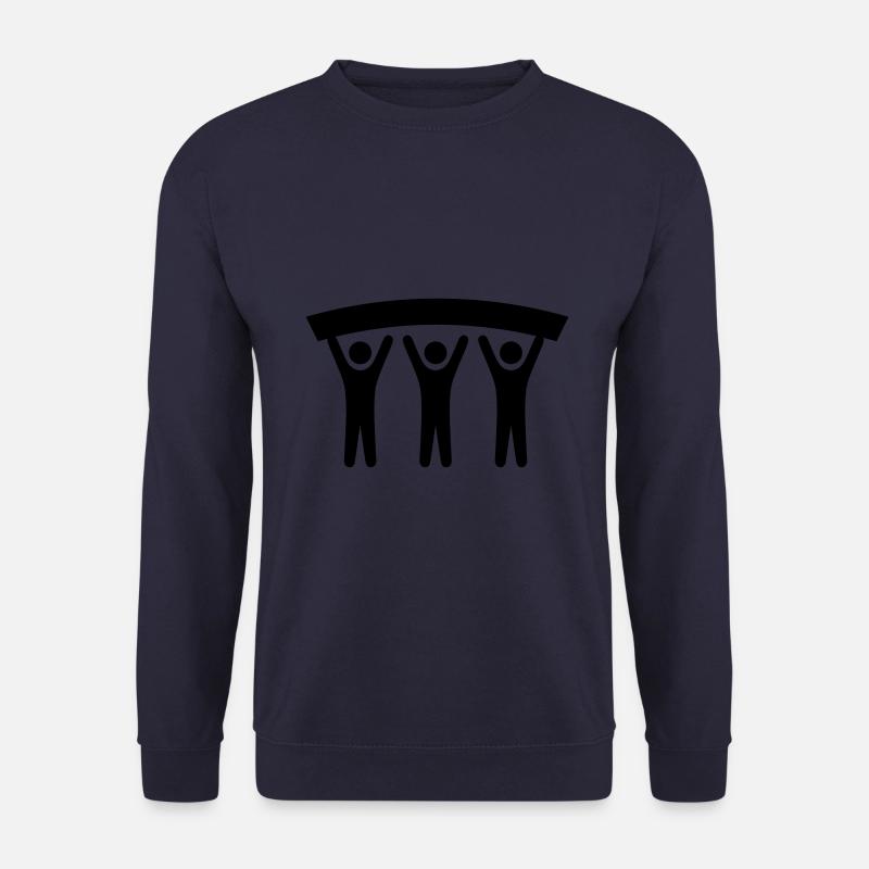 demonstration gruppe - Unisex Pullover - Navy
