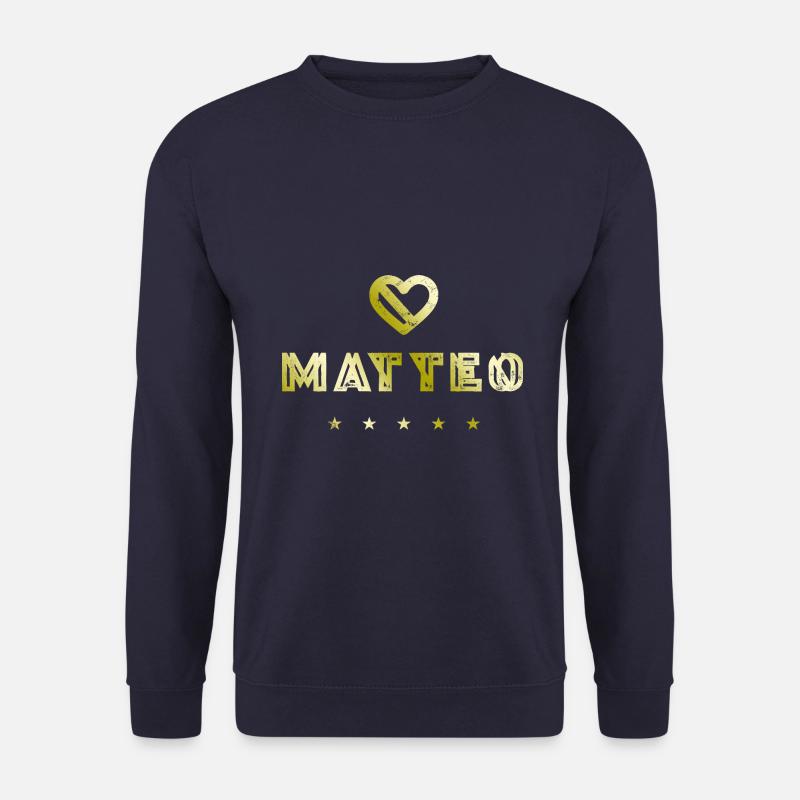 Matteo Herz - Unisex Pullover - Navy