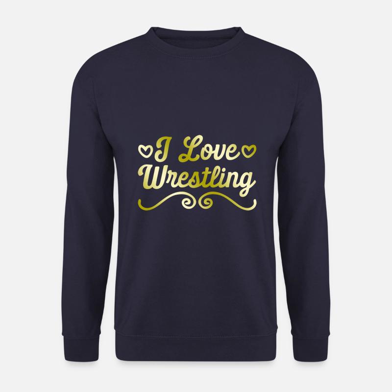 Ich liebe Wrestling - Unisex Pullover - Navy