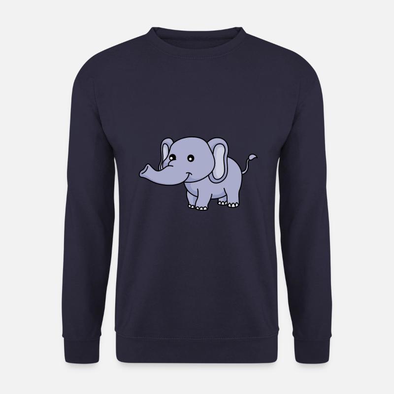 Elephant Comic - Unisex Sweatshirt - navy