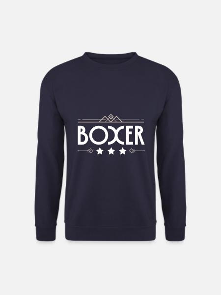 Boxer Boxing Sports - Unisex Sweatshirt - navy