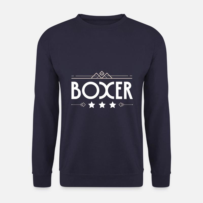 Boxer Boxen Sport - Unisex Pullover - Navy
