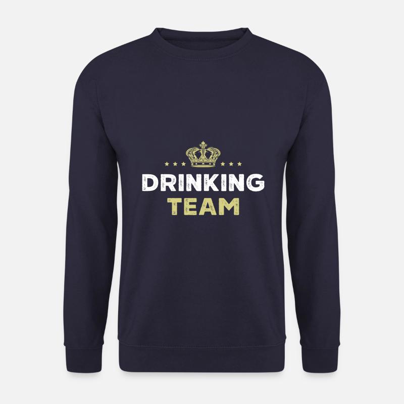 Drinking Team - Unisex Sweatshirt - navy
