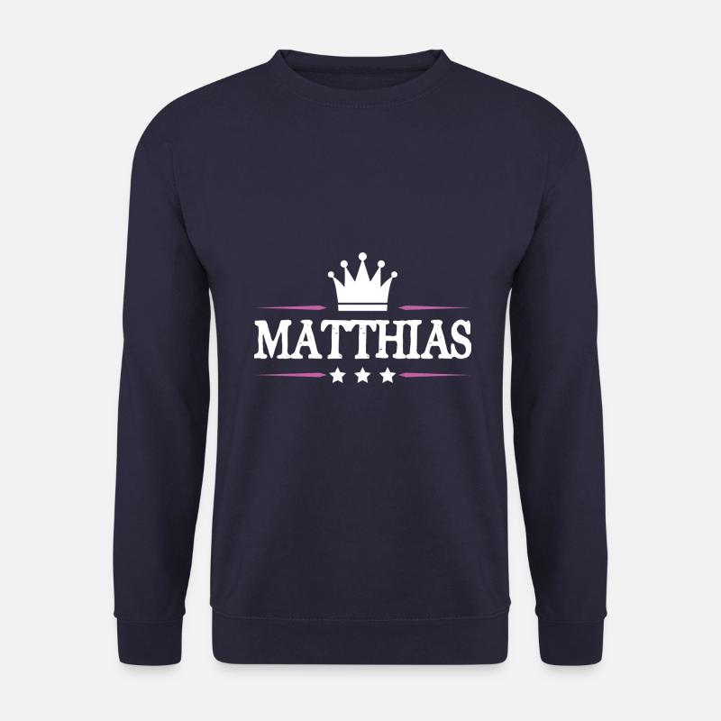 Matthias - Unisex Pullover - Navy