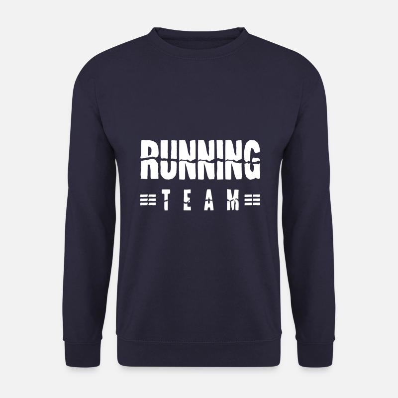 Running Team - Unisex Pullover - Navy
