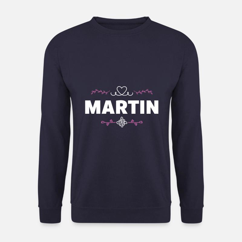 Martin - Unisex Pullover - Navy