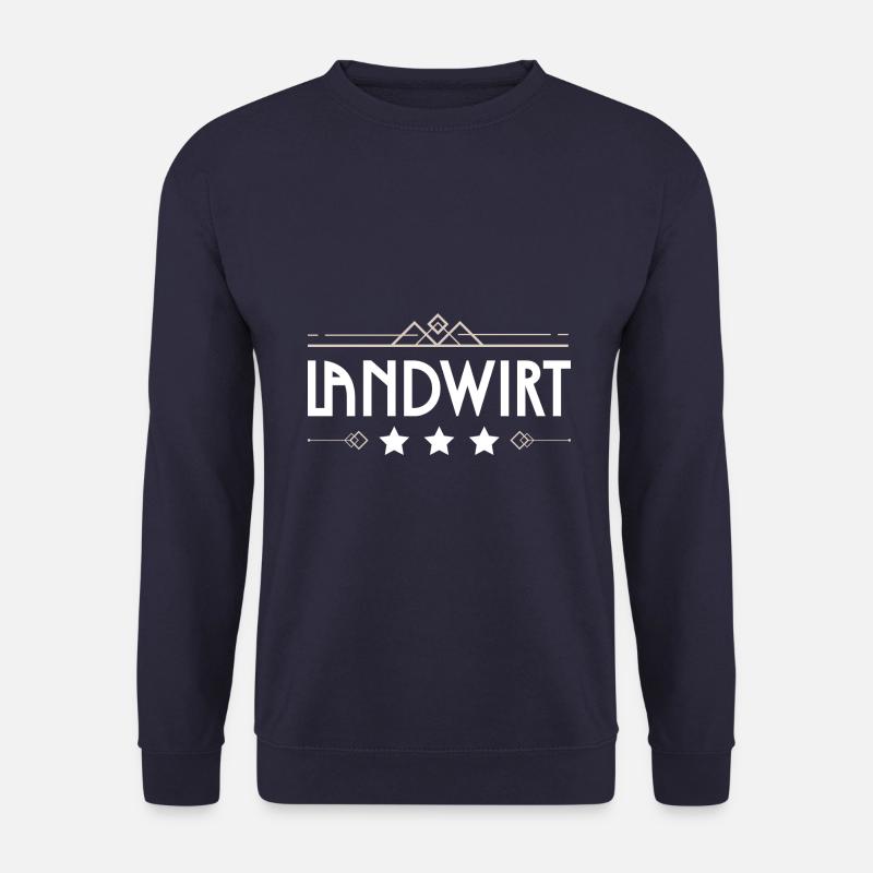 Landwirt Beruf - Unisex Pullover - Navy