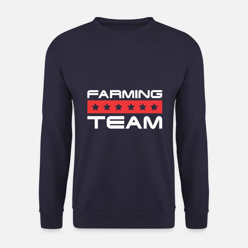 Farming Crew - Unisex Pullover - Navy