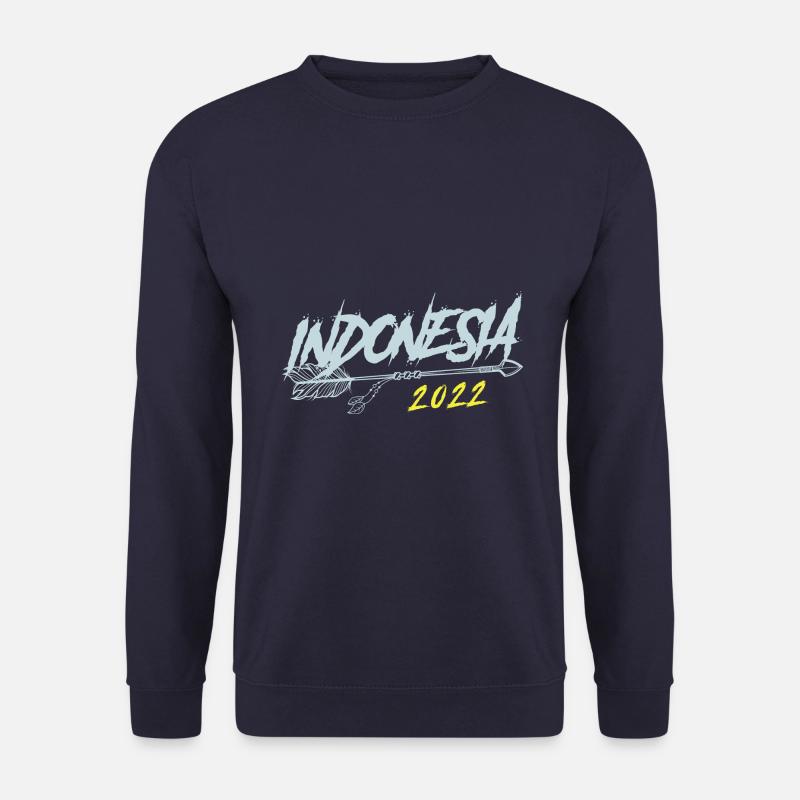 Indonesia 2022 - Unisex Pullover - Navy