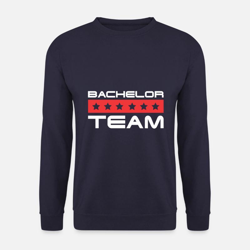 Bachelor Crew - Unisex Pullover - Navy