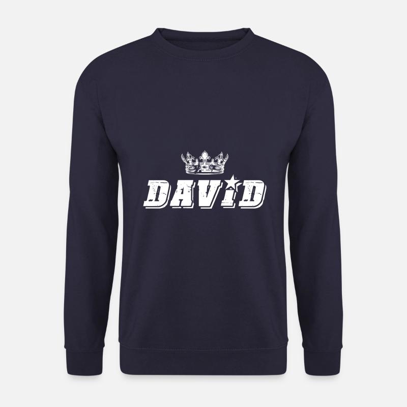 David - Unisex Pullover - Navy