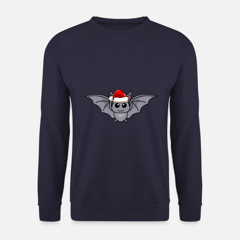 Bat Comic Christmas - Unisex Sweatshirt - navy