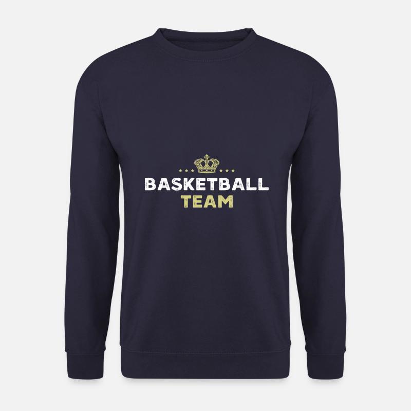 Basketball Team - Unisex Pullover - Navy