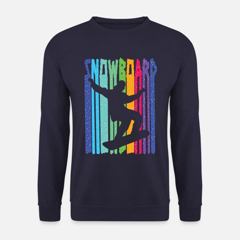 Snowboard Snowboarder - Unisex Pullover - Navy