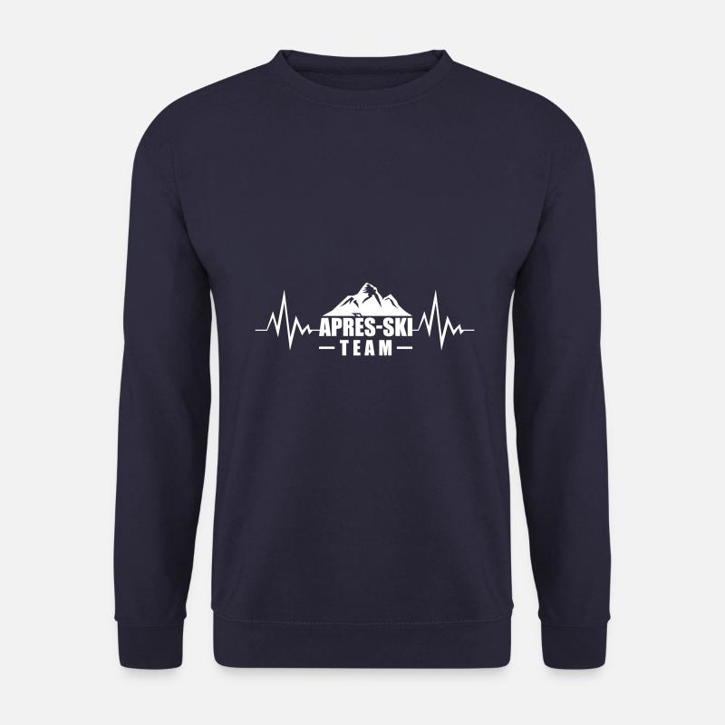 apres ski team berg puls - Unisex Pullover - Navy