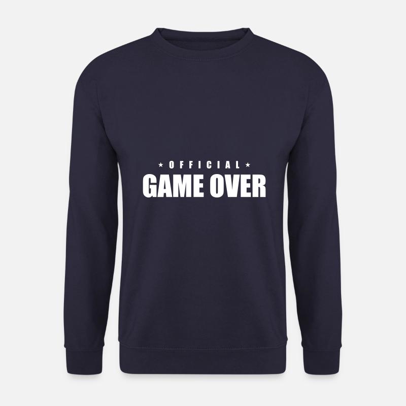 Game Over Spruch - Unisex Pullover - Navy