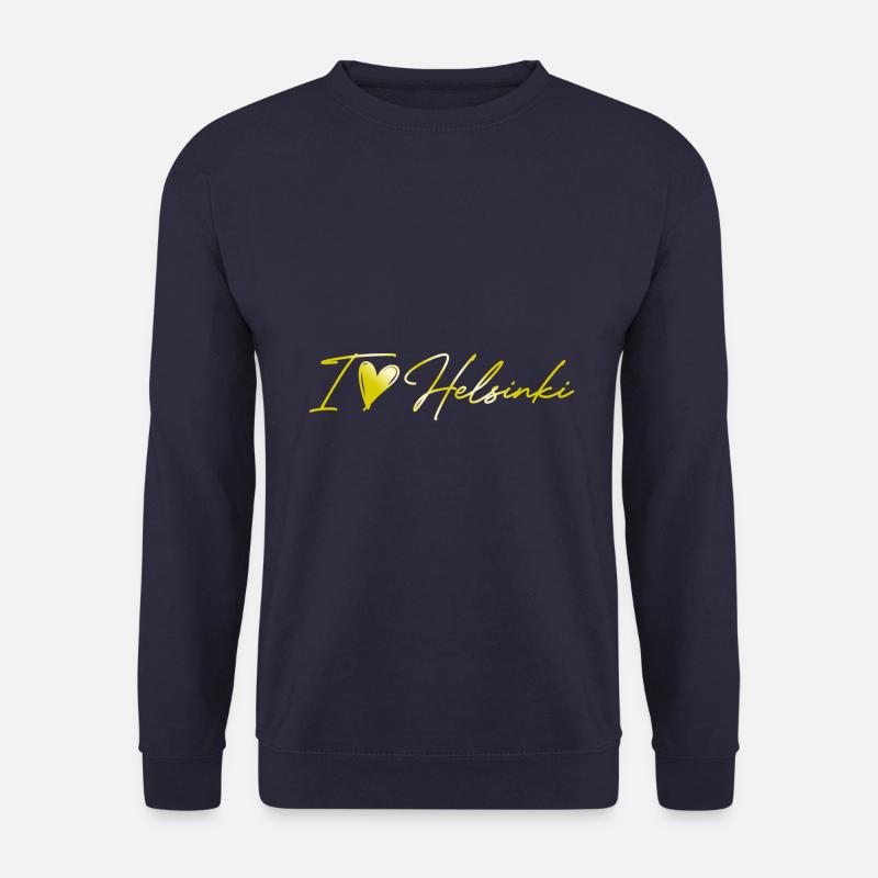I Love Helsinki - Unisex Pullover - Navy