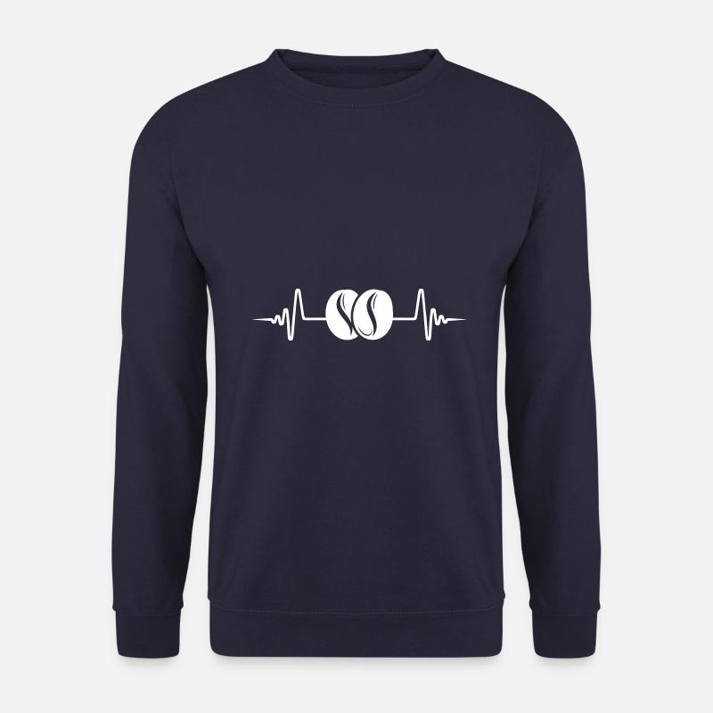 Coffee Bean Pulse - Unisex Sweatshirt - navy