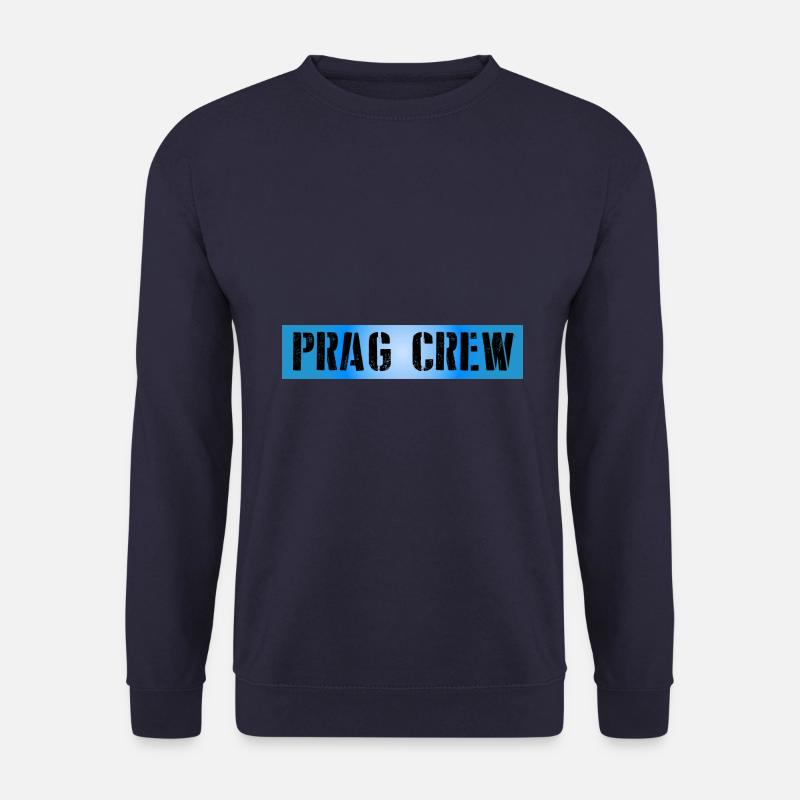 Prag Crew - Unisex Pullover - Navy