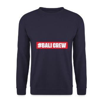 Bali Crew - Unisex Pullover - Navy - Vorne - Alina (178cm) & Michal (187cm)