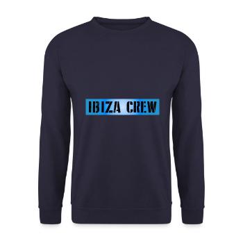 Ibiza Crew - Unisex Sweatshirt - navy - Front - Alina (178cm) & Michal (187cm)
