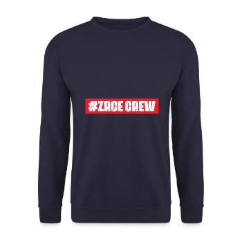 Zrce Crew - Unisex Pullover - Navy - Vorne - Alina (178cm) & Michal (187cm)